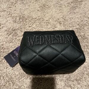 Primark Black Quilted Cosmetic Bag